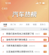 打破价格桎梏，“油电同价”时代已扬帆起航